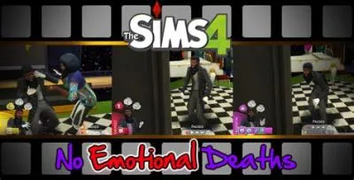 How do you get emotional death in sims 4?