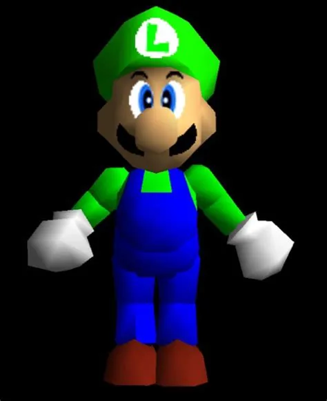 Was luigi going to be in mario 64?