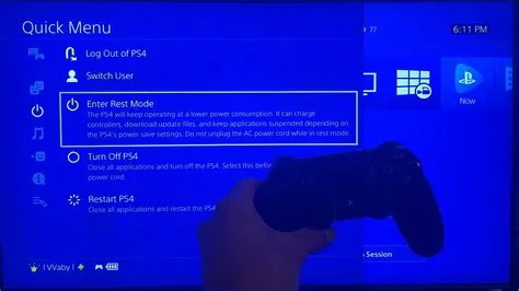 Why is ps4 shutting down?