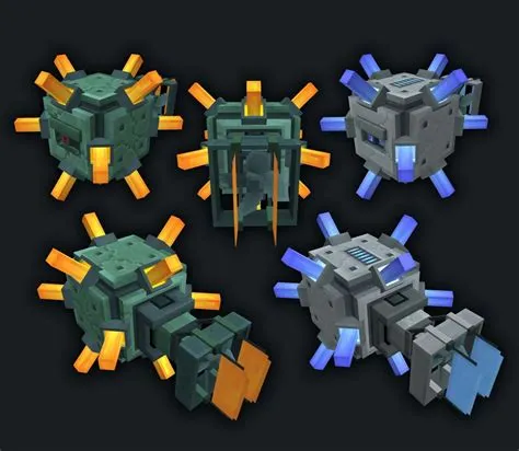 Are minecraft guardians robots?