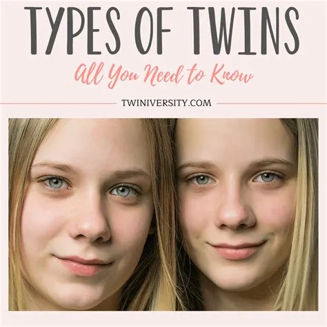 Are there 7 types of twins?