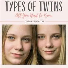 Are there 7 types of twins?