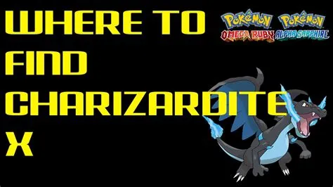 Where can i find charizardite?