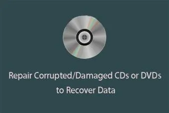 How do i fix a corrupted dvd?