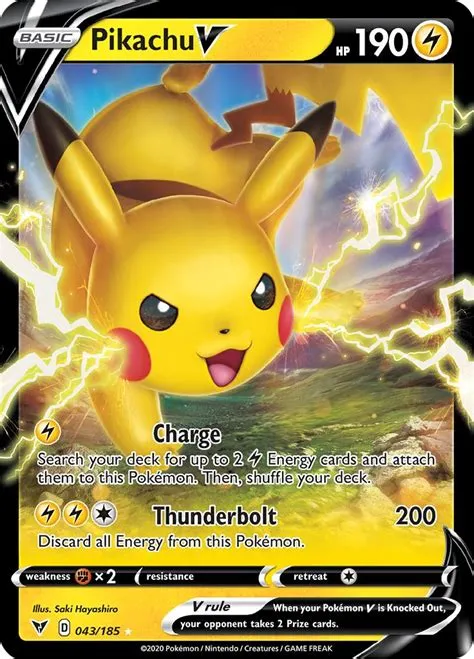 What card is pikachu weakness?