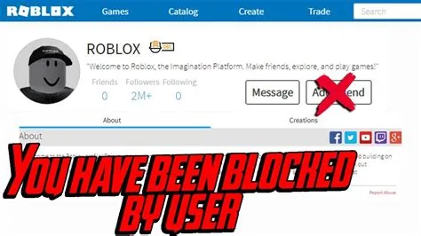 Why am i blocked from roblox?