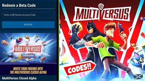 Can you get multiversus code on ps4?