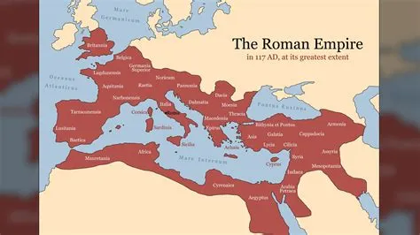 Who split rome into two empires?