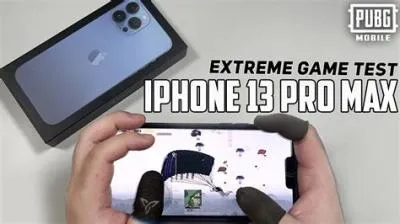 What is the max fps for iphone 13 pro?