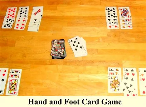 How many decks of cards do you need for 4 people hand and foot?