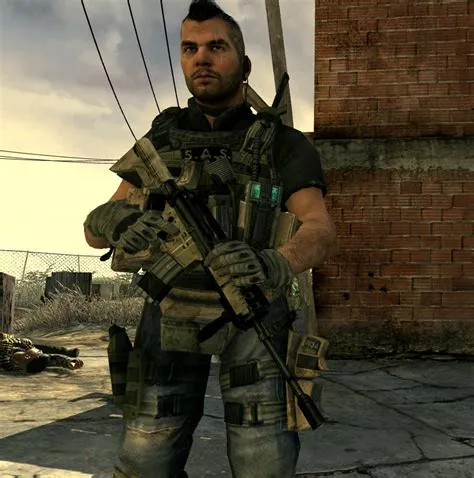 What gun does soap use in mw2?