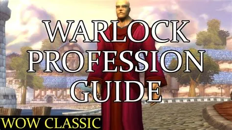 What are the 2 best professions for warlock?