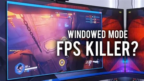 Do you lose fps in windowed mode?