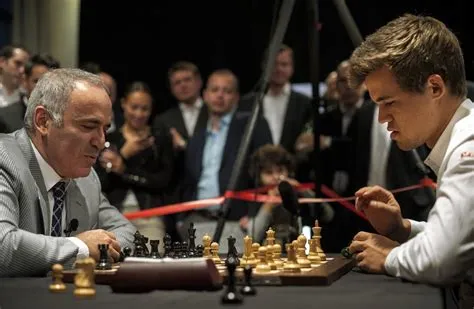 Did kasparov ever play carlsen?