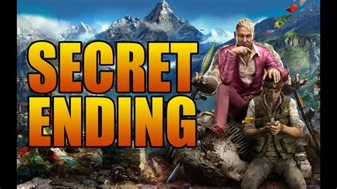 What is the secret ending after beating far cry 6?