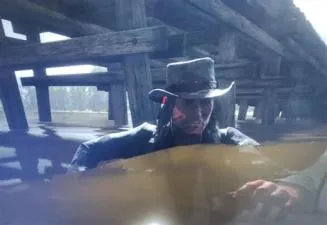 Can john marston learn to swim?