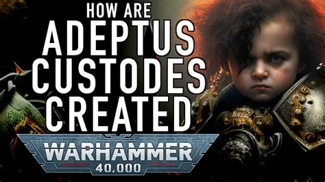 Can custodes still be created?