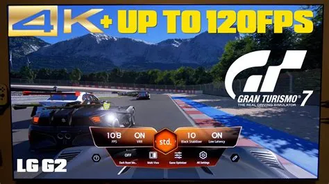 Is gran turismo 7 4k 120fps?