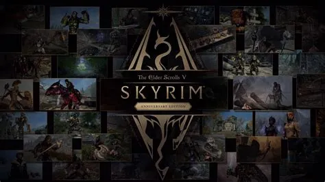 How big is the anniversary update skyrim?