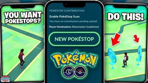 Can you visit pokestops without moving?