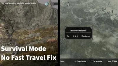 Does survival mode disable fast travel?