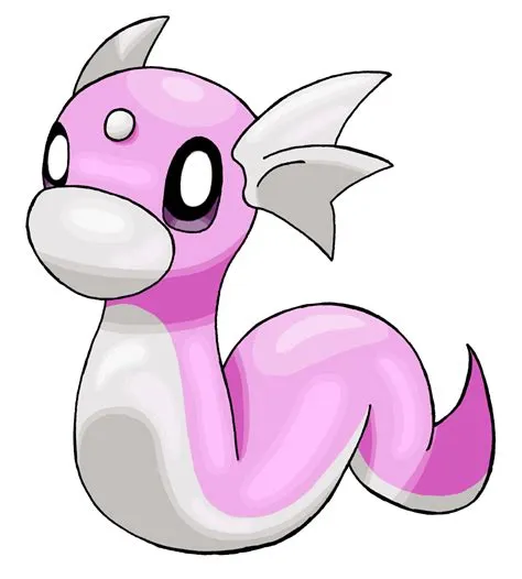 Is shiny dratini pink or purple?