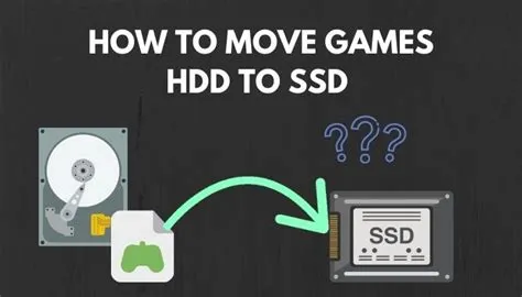 Can you save games on a ssd?