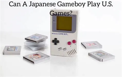 Are japanese gameboy games region locked?