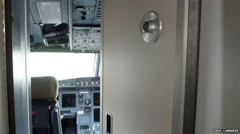 Are plane doors locked during flight?