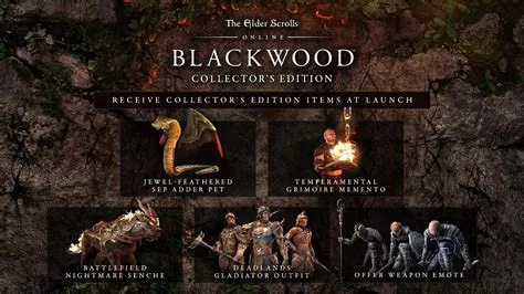 Does blackwood include all previous chapters?