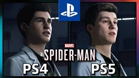 What is the difference between spider-man ps4 and ps5?