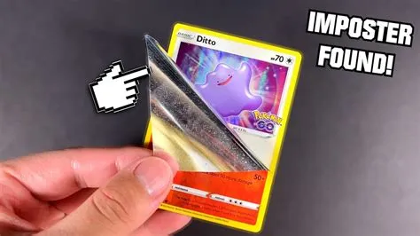 Are hidden ditto cards real?