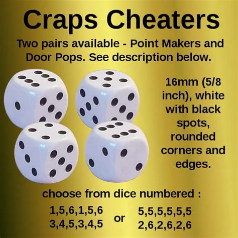 Is it possible to cheat in craps?