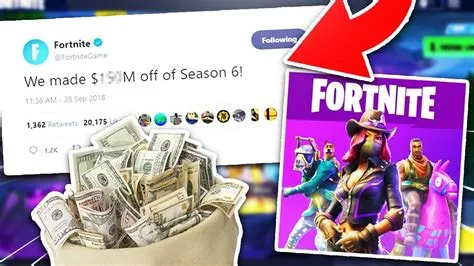 How much money does epic games make a month?