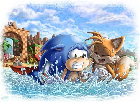 Why cant sonic swim?