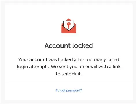 What does it mean when account is locked?