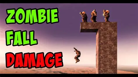 Do zombies take fall damage?