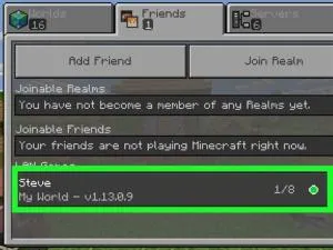 Why cant i join another server in minecraft?