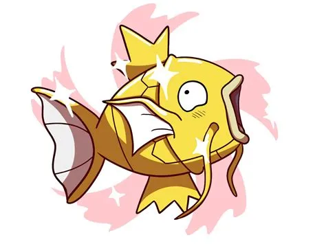 Is shiny magikarp gold?