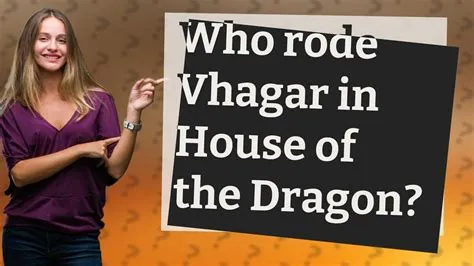 Who rode vhagar?