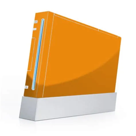 Why is wii light orange?