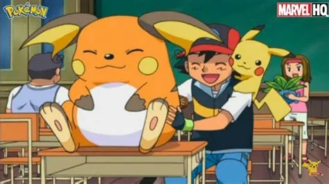 Did ash caught raichu?