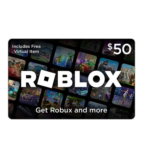 How many roblox is 50?