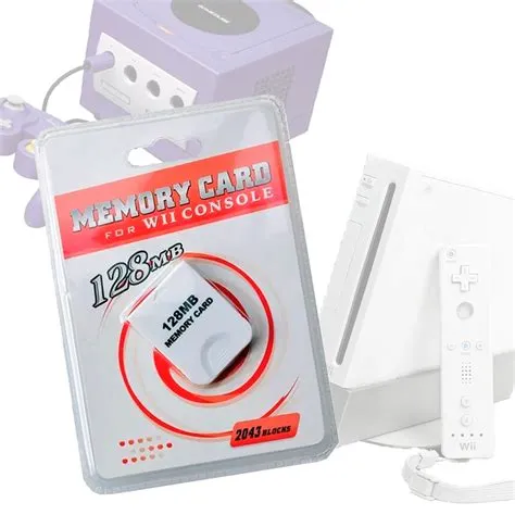 Why do you need an sd card for wii?