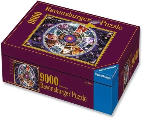 How big is the ravensburger 9000?