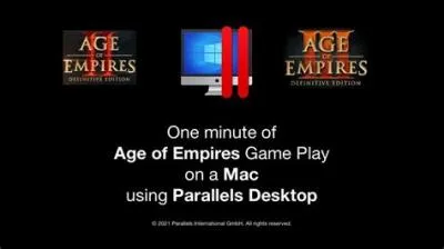 Can you play age of empires on apple computer?