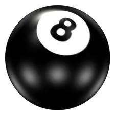 What happens when you hit the black ball in 8-ball?