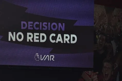 Can var overrule a red card?