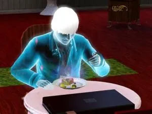 Can ghost sims age up?