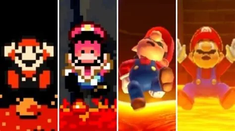 Can mario survive lava?